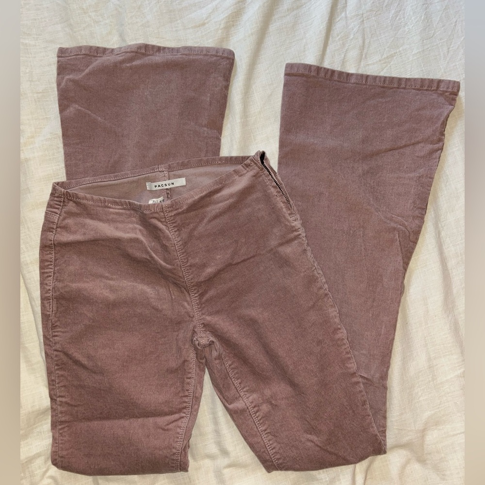 Pacsun Corduroy Low Rise Flare Pants